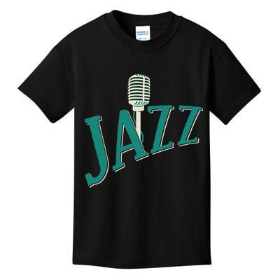 Jazz Microphone Kids T-Shirt