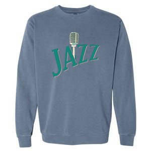 Jazz Microphone Garment-Dyed Sweatshirt