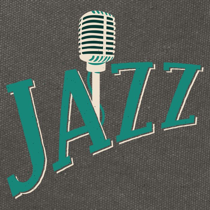 Jazz Microphone Cotton Canvas Backpack
