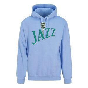 Jazz Microphone Unisex Surf Hoodie