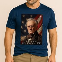 James Buchanan 15th President Of The United States Portrait Cooling Performance Crew T-Shirt