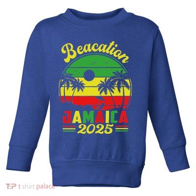 Jamaica Baecation 2025 Couples Vacation Family Toddler Sweatshirt