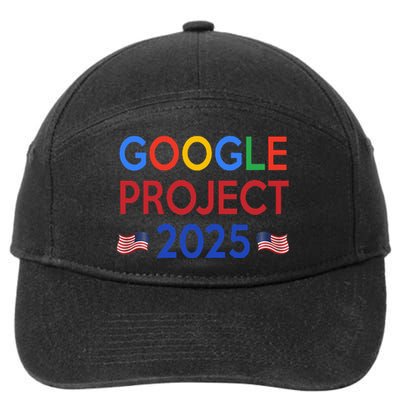 Joe Biden 2024 Presidentgoogle Project 2025 7-Panel Snapback Hat