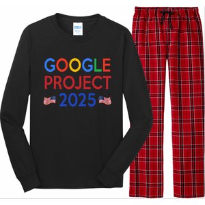 Joe Biden 2024 Presidentgoogle Project 2025 Long Sleeve Pajama Set