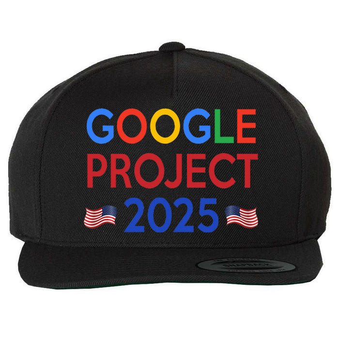 Joe Biden 2024 Presidentgoogle Project 2025 Wool Snapback Cap