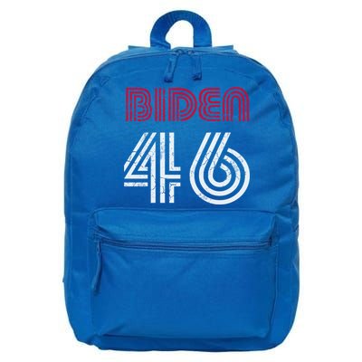 Joe Biden 46 46th President Usa America Retro Style Cool Gift 16 in Basic Backpack