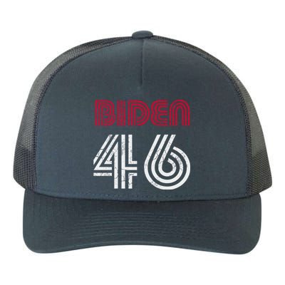 Joe Biden 46 46th President Usa America Retro Style Cool Gift Yupoong Adult 5-Panel Trucker Hat