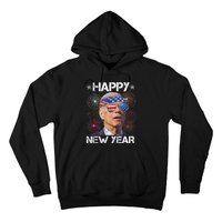 Joe Biden 4th Of July Happy New Year Fireworks Sunglasses Hoodie