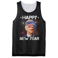 Joe Biden 4th Of July Happy New Year Fireworks Sunglasses Mesh Reversible Basketball Jersey Tank