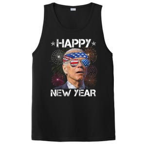 Joe Biden 4th Of July Happy New Year Fireworks Sunglasses PosiCharge Competitor Tank