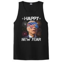 Joe Biden 4th Of July Happy New Year Fireworks Sunglasses PosiCharge Competitor Tank