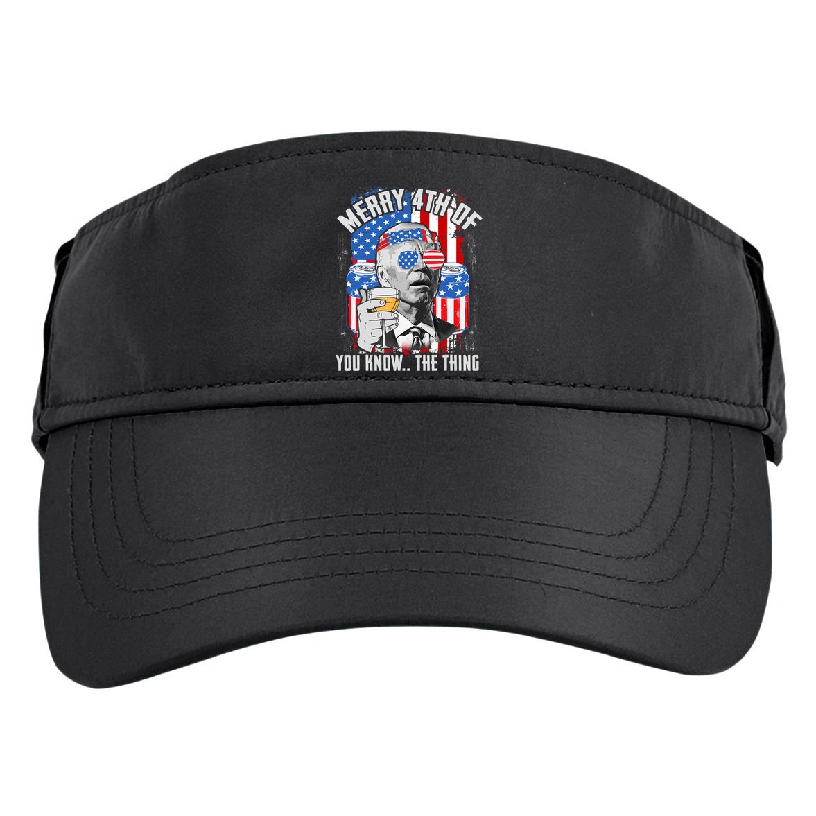 Joe Biden 4th Of July Shirt Adult Drive Performance Visor