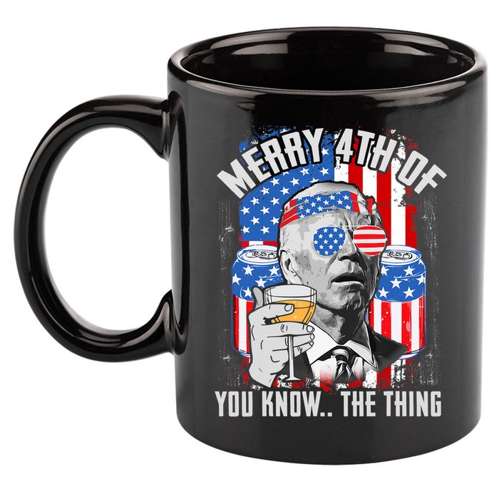 Joe Biden 4th Of July Shirt 11oz C Handle Ceramic Mug