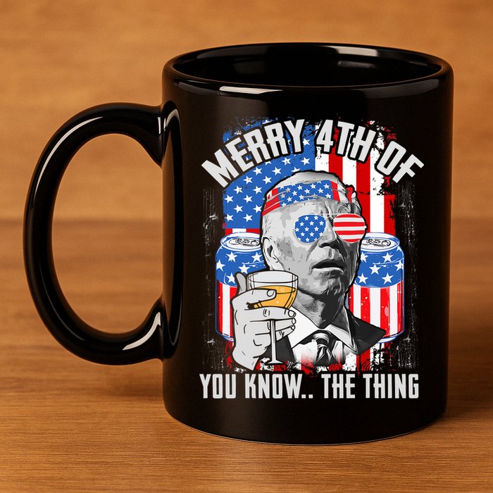 Joe Biden 4th Of July Shirt 11oz C Handle Ceramic Mug