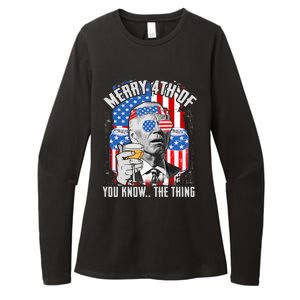 Joe Biden 4th Of July Shirt Womens CVC Long Sleeve Shirt