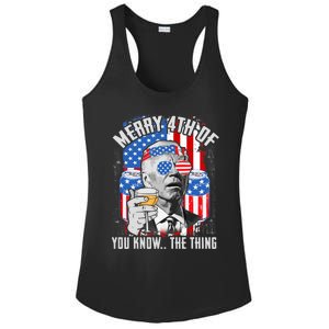 Joe Biden 4th Of July Shirt Ladies PosiCharge Competitor Racerback Tank