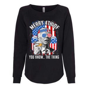 Joe Biden 4th Of July Shirt Womens California Wash Sweatshirt