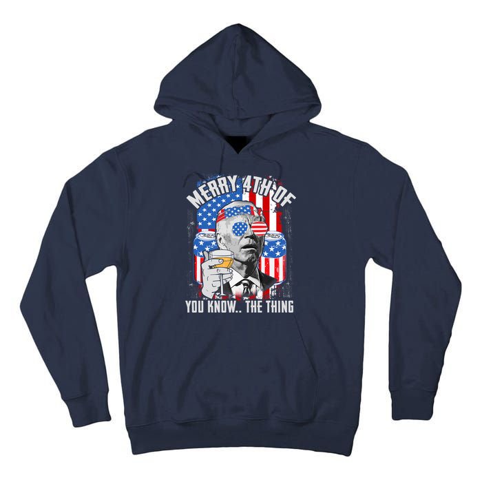 Joe Biden 4th Of July Shirt Tall Hoodie