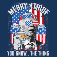 Joe Biden 4th Of July Shirt Tall Hoodie