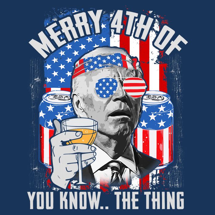 Joe Biden 4th Of July Shirt Tall Hoodie