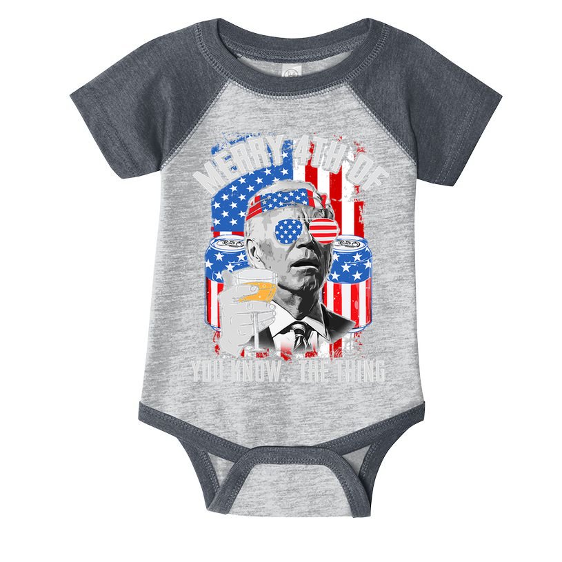 Joe Biden 4th Of July Shirt Infant Baby Jersey Bodysuit