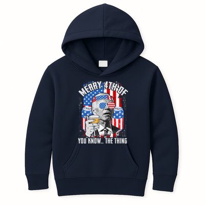 Joe Biden 4th Of July Shirt Kids Hoodie