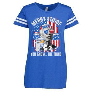 Joe Biden 4th Of July Shirt Enza Ladies Jersey Football T-Shirt