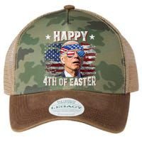Joe Biden 4th Of July Happy 4th Of Easter American US Flag Legacy Tie Dye Trucker Hat