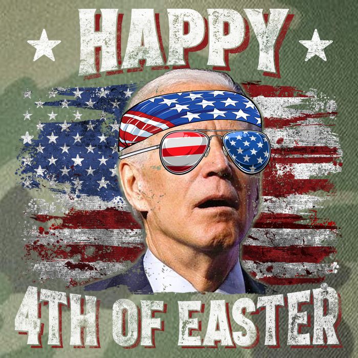 Joe Biden 4th Of July Happy 4th Of Easter American US Flag Legacy Tie Dye Trucker Hat