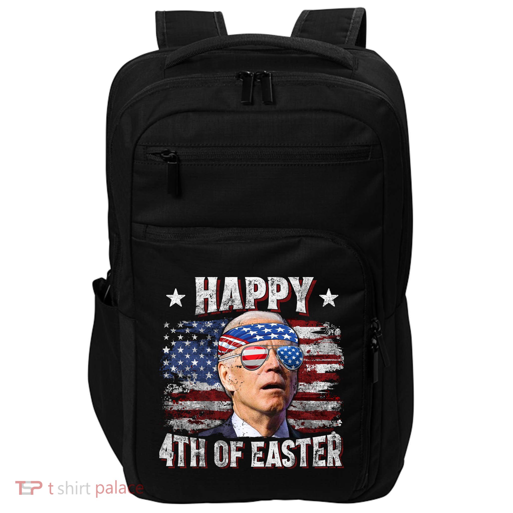 Joe Biden 4th Of July Happy 4th Of Easter American US Flag Impact Tech Backpack