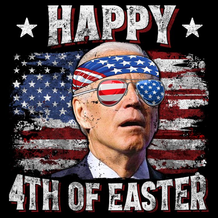 Joe Biden 4th Of July Happy 4th Of Easter American US Flag Backpack