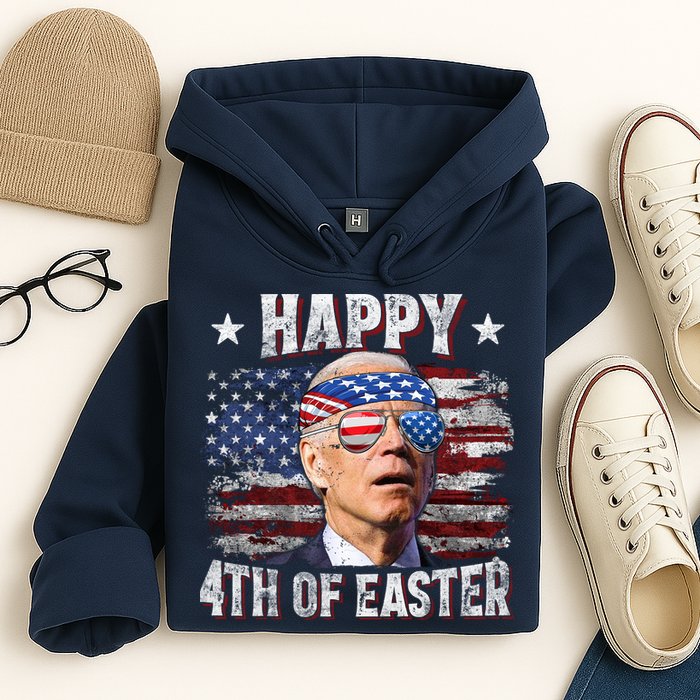 Joe Biden 4th Of July Happy 4th Of Easter American US Flag Hoodie