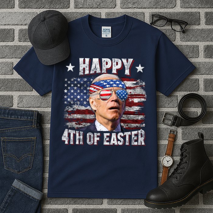 Joe Biden 4th Of July Happy 4th Of Easter American US Flag Tall T-Shirt