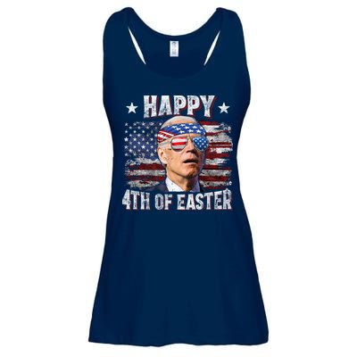 Joe Biden 4th Of July Happy 4th Of Easter American US Flag Ladies Essential Flowy Tank