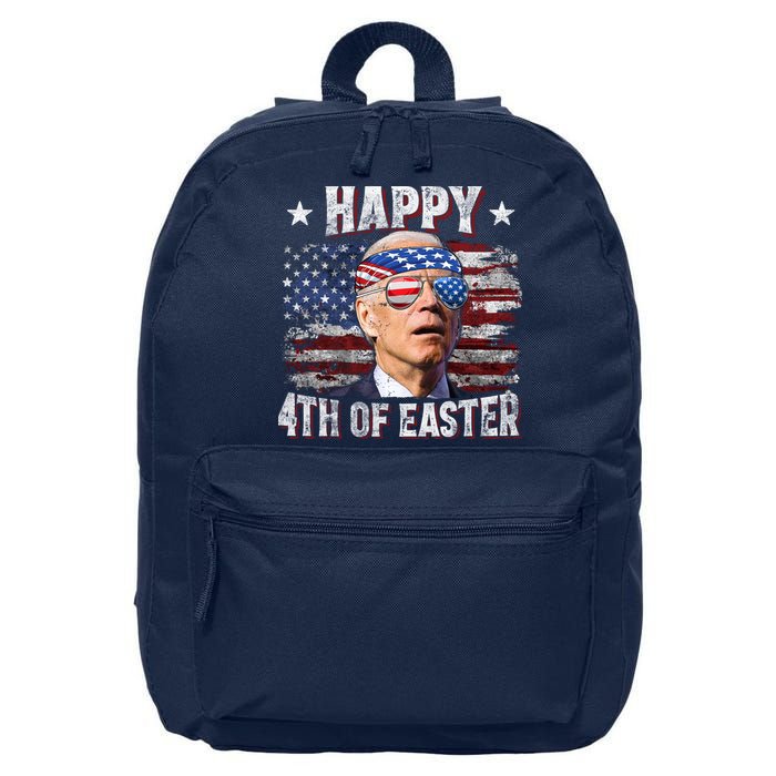 Joe Biden 4th Of July Happy 4th Of Easter American US Flag 16 in Basic Backpack