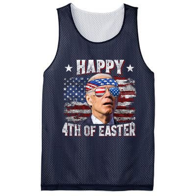 Joe Biden 4th Of July Happy 4th Of Easter American US Flag Mesh Reversible Basketball Jersey Tank