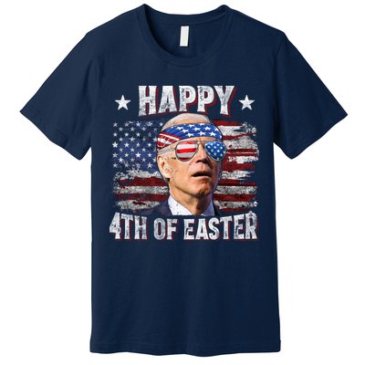 Joe Biden 4th Of July Happy 4th Of Easter American US Flag Premium T-Shirt