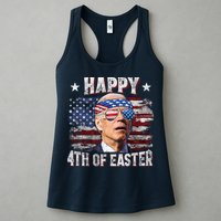 Joe Biden 4th Of July Happy 4th Of Easter American US Flag Womens Tank Top
