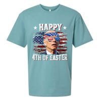 Joe Biden 4th Of July Happy 4th Of Easter American US Flag Sueded Cloud Jersey T-Shirt