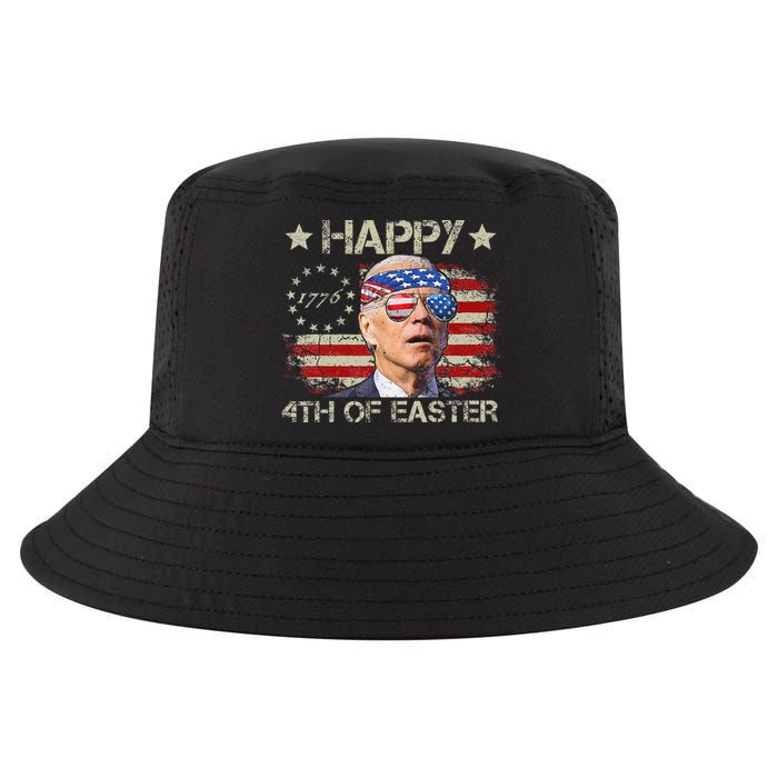 Joe Biden 4th Of July Happy 4th Of Easter Us Flag Cool Comfort Performance Bucket Hat