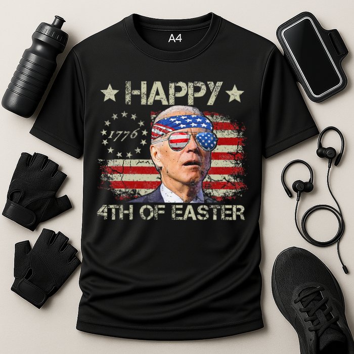 Joe Biden 4th Of July Happy 4th Of Easter Us Flag Performance Shirt