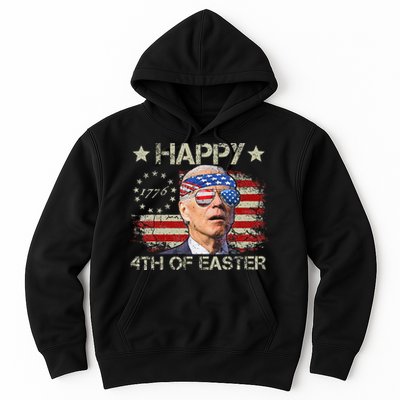 Joe Biden 4th Of July Happy 4th Of Easter Us Flag Hoodie