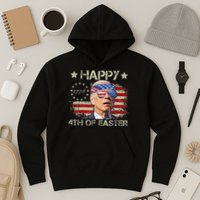 Joe Biden 4th Of July Happy 4th Of Easter Us Flag Hoodie