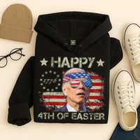 Joe Biden 4th Of July Happy 4th Of Easter Us Flag Hoodie