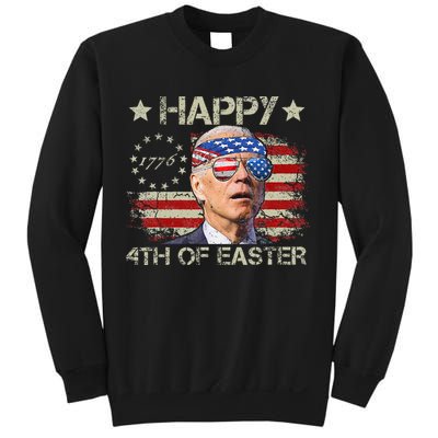 Joe Biden 4th Of July Happy 4th Of Easter Us Flag Sweatshirt