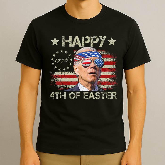 Joe Biden 4th Of July Happy 4th Of Easter Us Flag T-Shirt