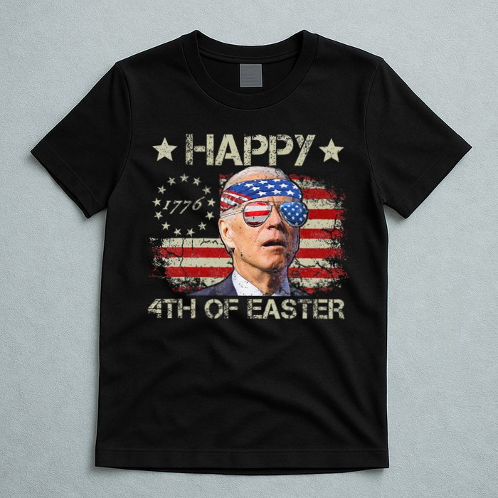 Joe Biden 4th Of July Happy 4th Of Easter Us Flag T-Shirt