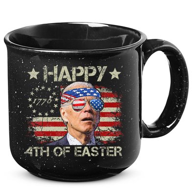 Joe Biden 4th Of July Happy 4th Of Easter Us Flag 15oz Campfire Ceramic Mug