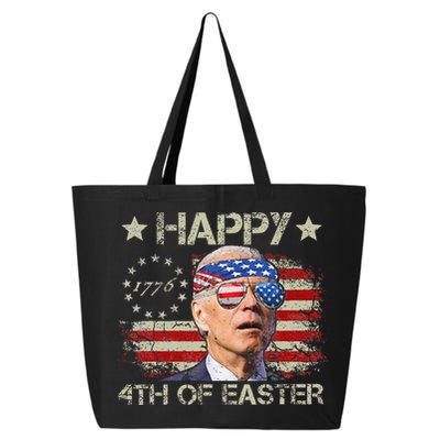 Joe Biden 4th Of July Happy 4th Of Easter Us Flag 25L Jumbo Tote
