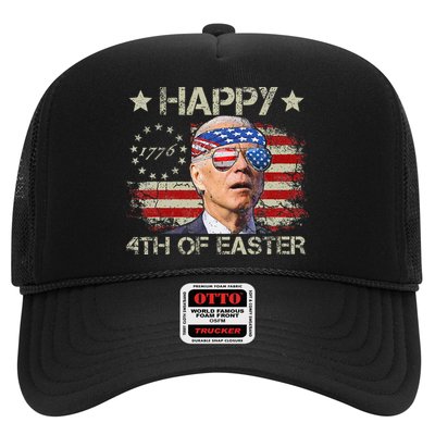 Joe Biden 4th Of July Happy 4th Of Easter Us Flag Trucker Hat